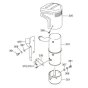 Intake Exhaust Assembly EY35
