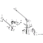 Levers Assembly for Honda F720