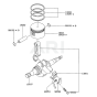 Piston/Crankshaft for FA210R