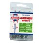 Aluminium Rivets 4.8mm x 11mm Medium Pre-Pack of 50 by Faithfull