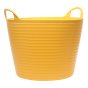 Heavy-Duty Polyethylene Flex Tub 42 Litres Yellow - Faithfull