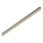 Wooden Broom Handle 1.83m x 28mm (72in x 1.1/8in) by Faithfull