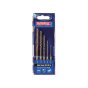 HSSE M35 Cobalt Quick-Change Impact Drill Bit Set, 5 Piece
