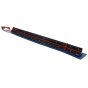 Prestige Tri-Scale Engineer Rule Black Aluminium 300mm