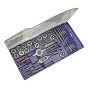 Metric Tap & Die Set of 39 Carbon Steel by Faithfull