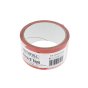 Economy Self-Adhesive Hazard Tape Red/White 50mm x 33m