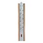 Thermometer Wall Beech Silver 200mm by Faithfull