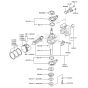 Piston/Crankshaft for Kawasaki