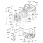 Cylinder/Crankcase for Kawasaki