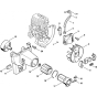 Ignition & Clutch for Stihl FC 72