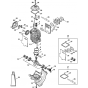 Engine 38mm Assembly for Stihl Edger