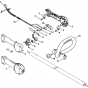 Handle Assembly for Stihl FC 91 / FC 96