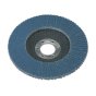Flap Disc Zirconium Dia.115mm 22mm Bore 40Grit Sealey Part No. FD11540