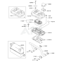 Air Filter/Muffler for FD661D