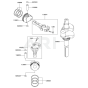 Piston/Crankshaft for FD731V
