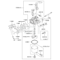 Carburettor for Kawasaki FE170D