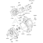 Cylinder & Crankcase for FE170D