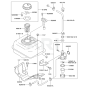 Fuel Tank & Valve for FE170D