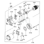 Starter for Kawasaki FE290D