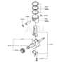 Piston/Crankshaft for FG150R