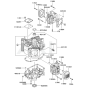 Cylinder / Crankcase for Kawasaki