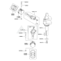 Piston/Crankshaft for FH451V
