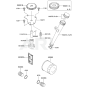 Piston/Crankshaft for FH601V