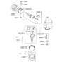 Piston/Crankshaft for FH641V