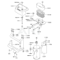 Air Filter & Muffler for FH641V