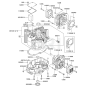 Cylinder / Crankcase Kawasaki FH641V