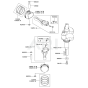 Piston/Crankshaft Kawasaki FH680V