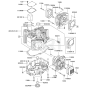 Cylinder / Crankcase for Kawasaki