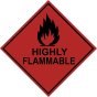 Flammable Liquid Warning Label