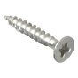 Multi-Purpose Pozi Screw CSK ST Stainless Steel 4.0 x 25mm Forge Pack 35 by Forgefix - FPMPS425SS