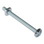 Roofing Bolt ZP M6 x 100mm Bag 25 by Forgefix - 25RBN6100