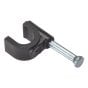Round Coax Cable Clips
