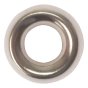 Screw Cup Washers Solid Brass Nickel Plated No.8 Bag 200 by Forgefix - 200SCW8N