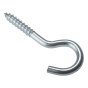 Screw Hook ZP 60 x 10g Bag 10 by Forgefix - 10SH6010