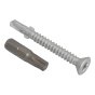 TechFast Roofing Screw Timber - Steel Light Section 4.8 x 38mm Pack 100 by Forgefix - TFCL4838