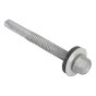 TechFast Hex Head Roofing Screw Self-Drill Heavy Section 5.5 x 51mm Pack 100 by Forgefix - TFHH5551