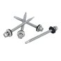 Hex Head Roofing Screw Self-Drill 5.5x70mm for Light Section - 50 Pack TFHL5570