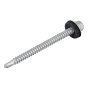 Hex Head Roofing Screw Self-Drill 5.5x70mm for Light Section - 50 Pack TFHL5570