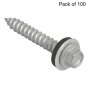 Hex Slash Metric Timberscrew, Size: 6.3 x 32mm - Pack of 100