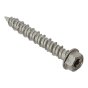 TechFast Masonry Screw TORX Compatible Hex 6.3 x 32mm (Box 100)