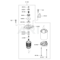 Starter for Kawasaki FR541V