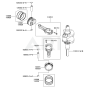 Piston/Crankshaft Kawasaki FR691V