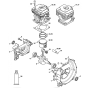 Stihl FS240 FS260 Crankcase