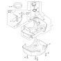 Fuel Tank Assembly for Stihl FS 361C