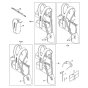 Harness Assembly for Stihl FS 461C