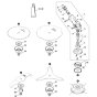 Gear Head Assembly for Stihl FS 491C